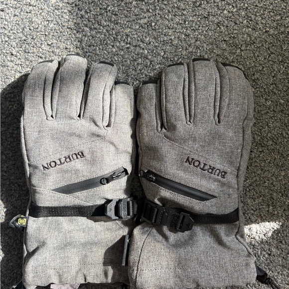Burton Charcoal Snow Gloves - Picture 1 of 2
